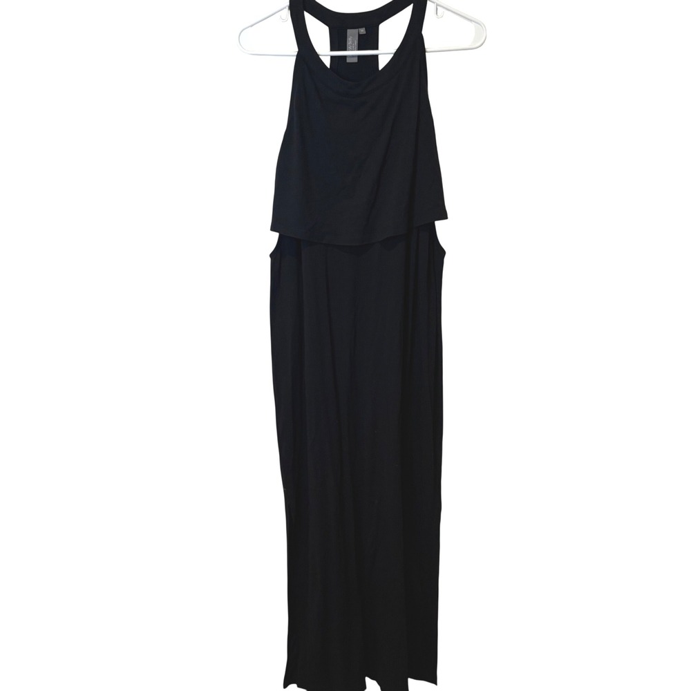 Sweaty Betty Black‎ Racerback Layered Maxi Dress Medium